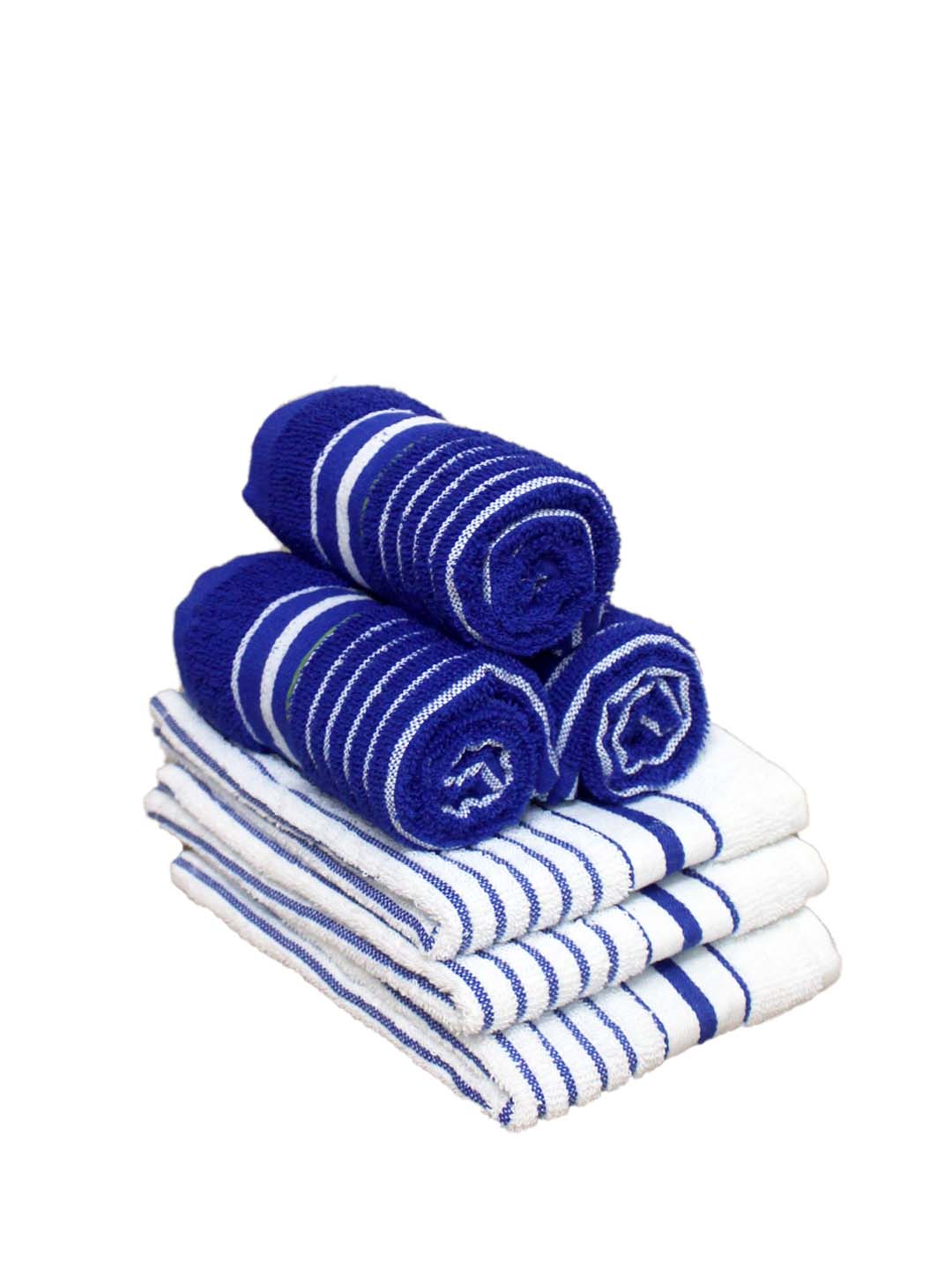 Athom Living Cotton Soft Hand Towel Set, Super Absorbent & Quick Dry 40x60 cm Pack of 6 - Athom Living