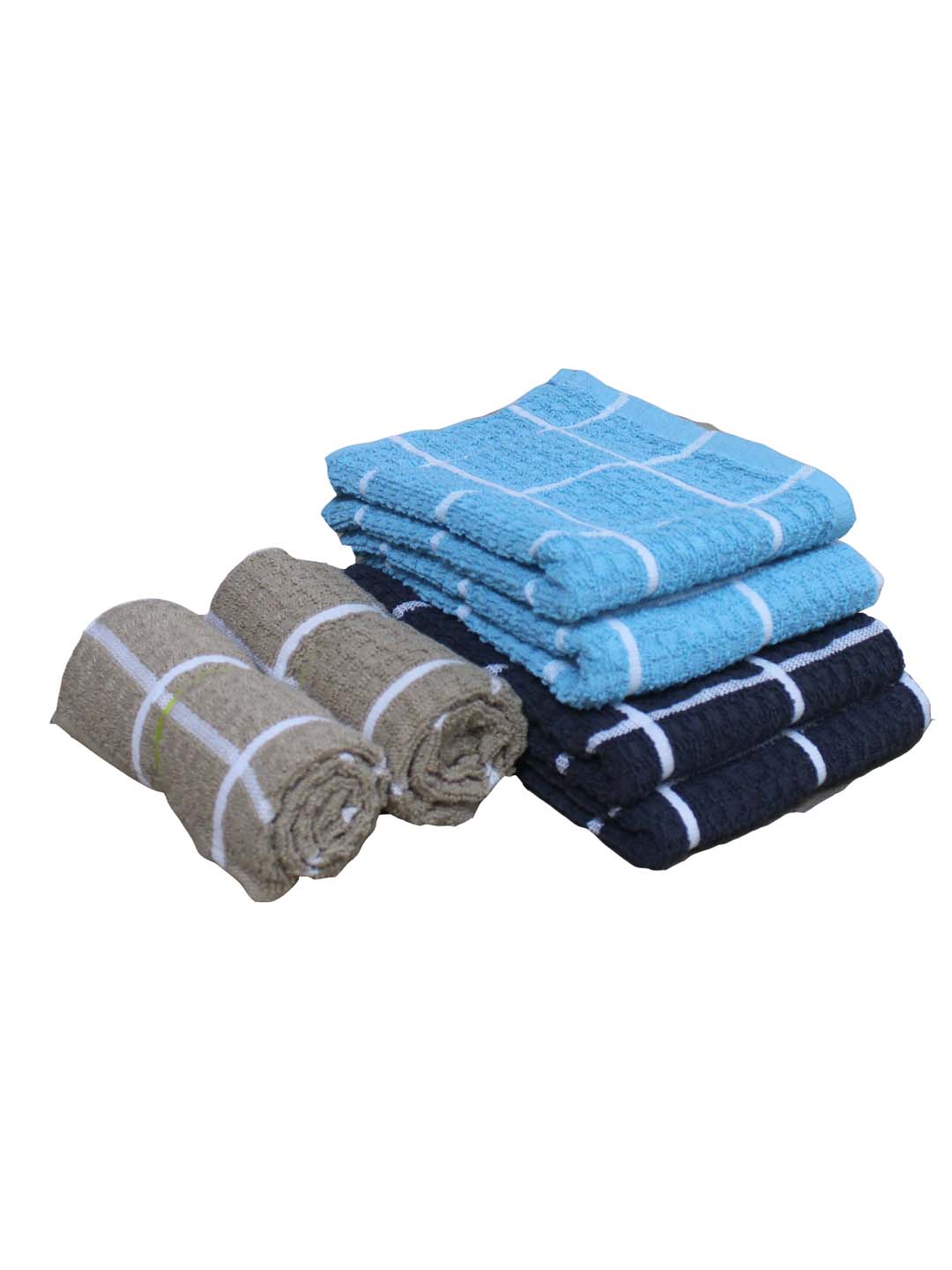 Athom Living Cotton Soft Hand Towel Set, Super Absorbent & Quick Dry 40x60 cm Pack of 6 - Athom Living