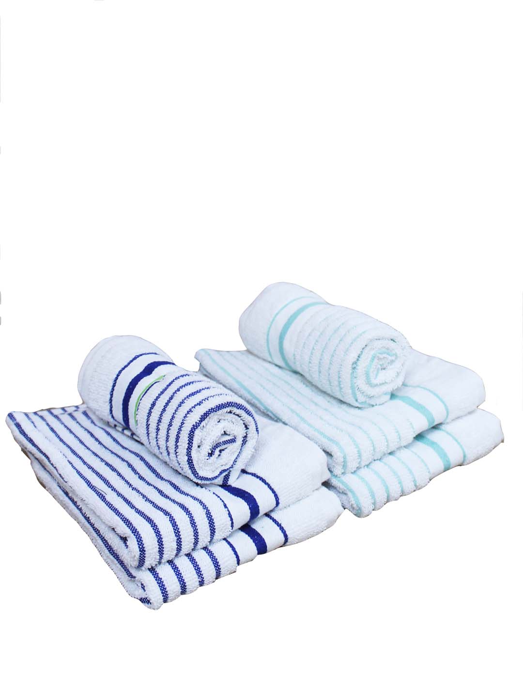 Athom Living Cotton Soft Hand Towel Set, Super Absorbent & Quick Dry 40x60 cm Pack of 6 - Athom Living