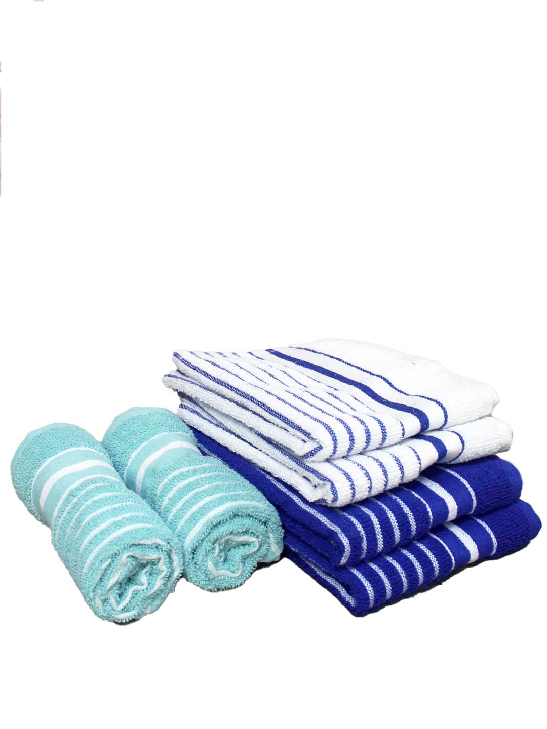 Athom Living Cotton Soft Hand Towel Set, Super Absorbent & Quick Dry 40x60 cm Pack of 6 - Athom Living