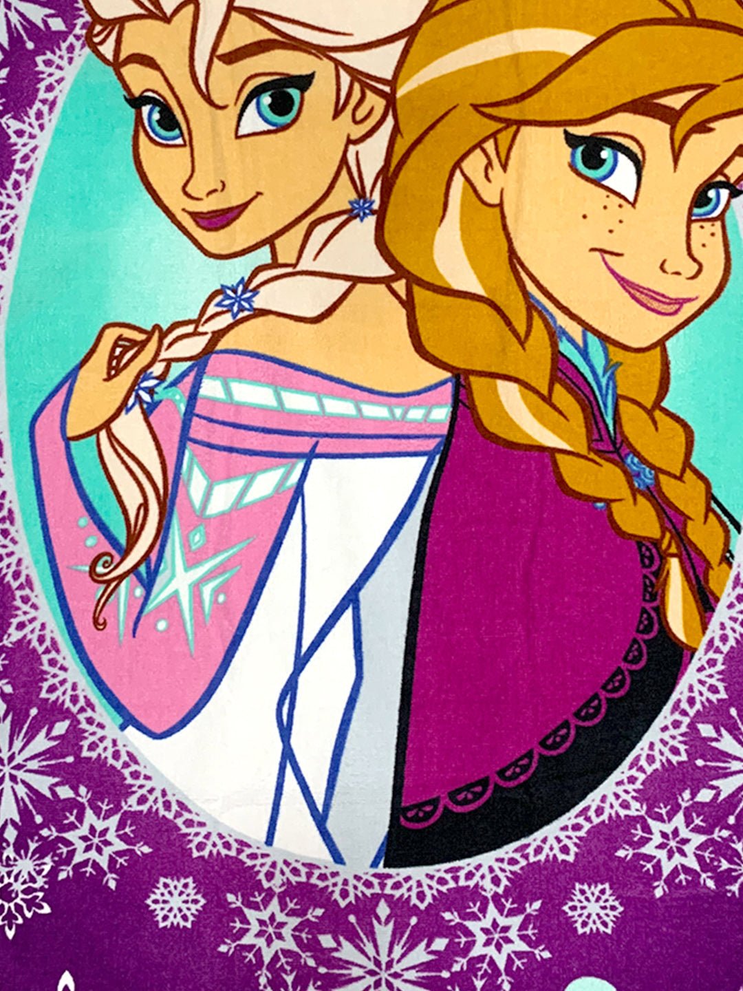 Athom Living Disney Frozen Kids Bath Towel 350 GSM 60x120 cm - Athom Living