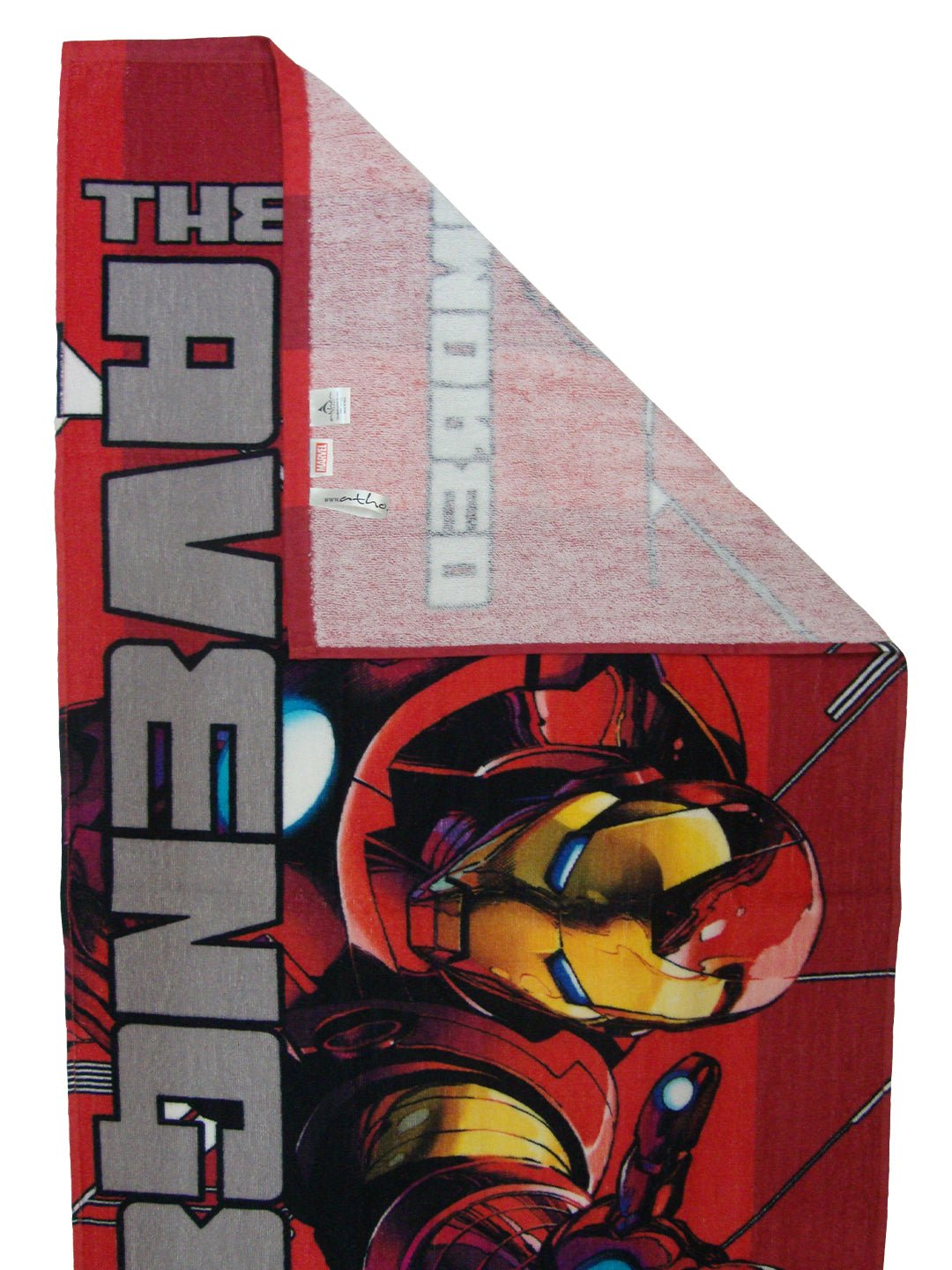Athom Living Marvel Avengers Kids Bath Towel 350 GSM 60x120 cm - Athom Living