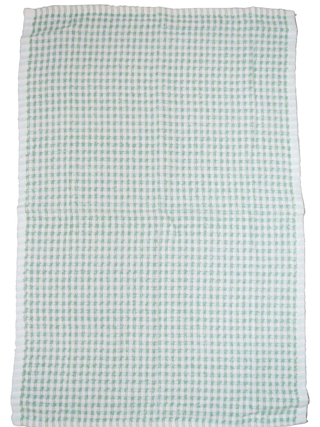 Athom Living Popcorn Textured Solid Kitchen Towel/Cleaning Cloth/ Multipurpose Cloth 320 GSM with hanging loop Pack of 12 - Athom Living