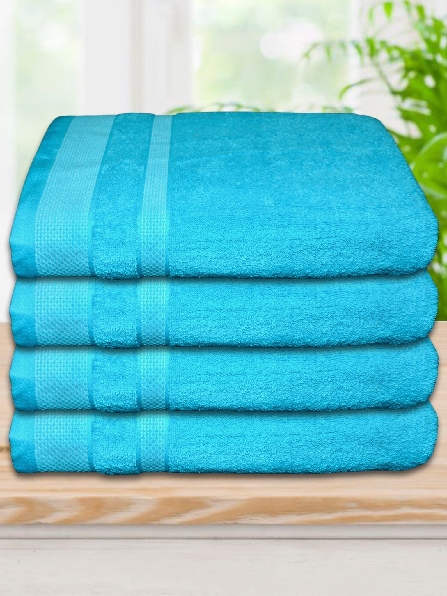 Athom Living Premium Cotton Bath Towel Pack of 4 - Athom Living