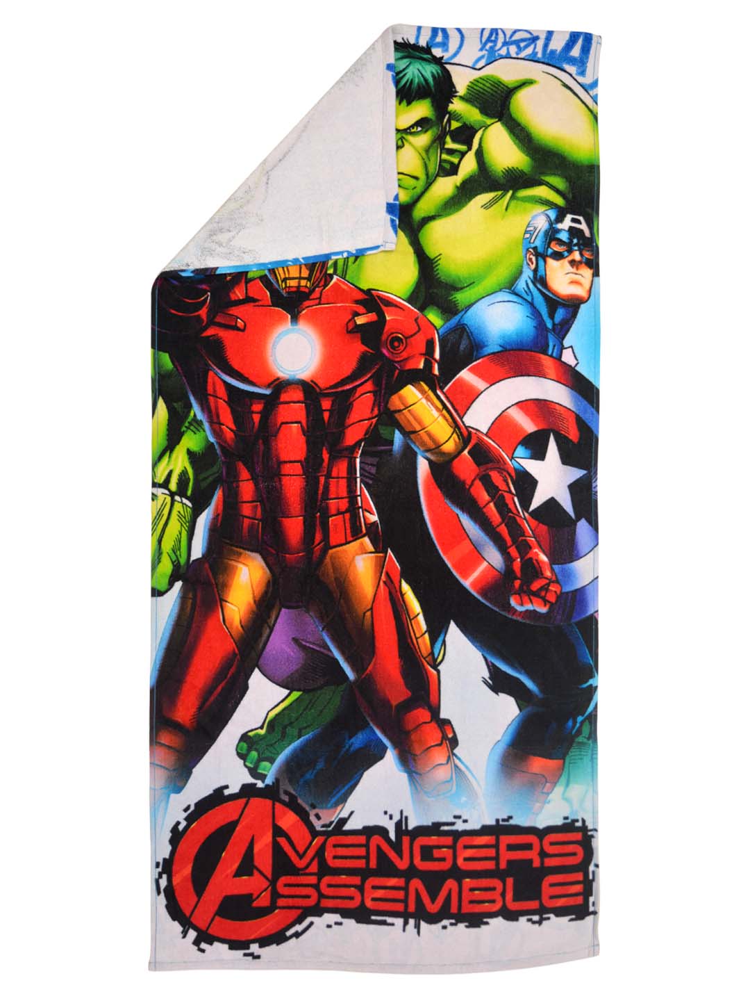 Avengers Assembled Themed Kids Cotton Bath Towel by Athom Living - Athom Living