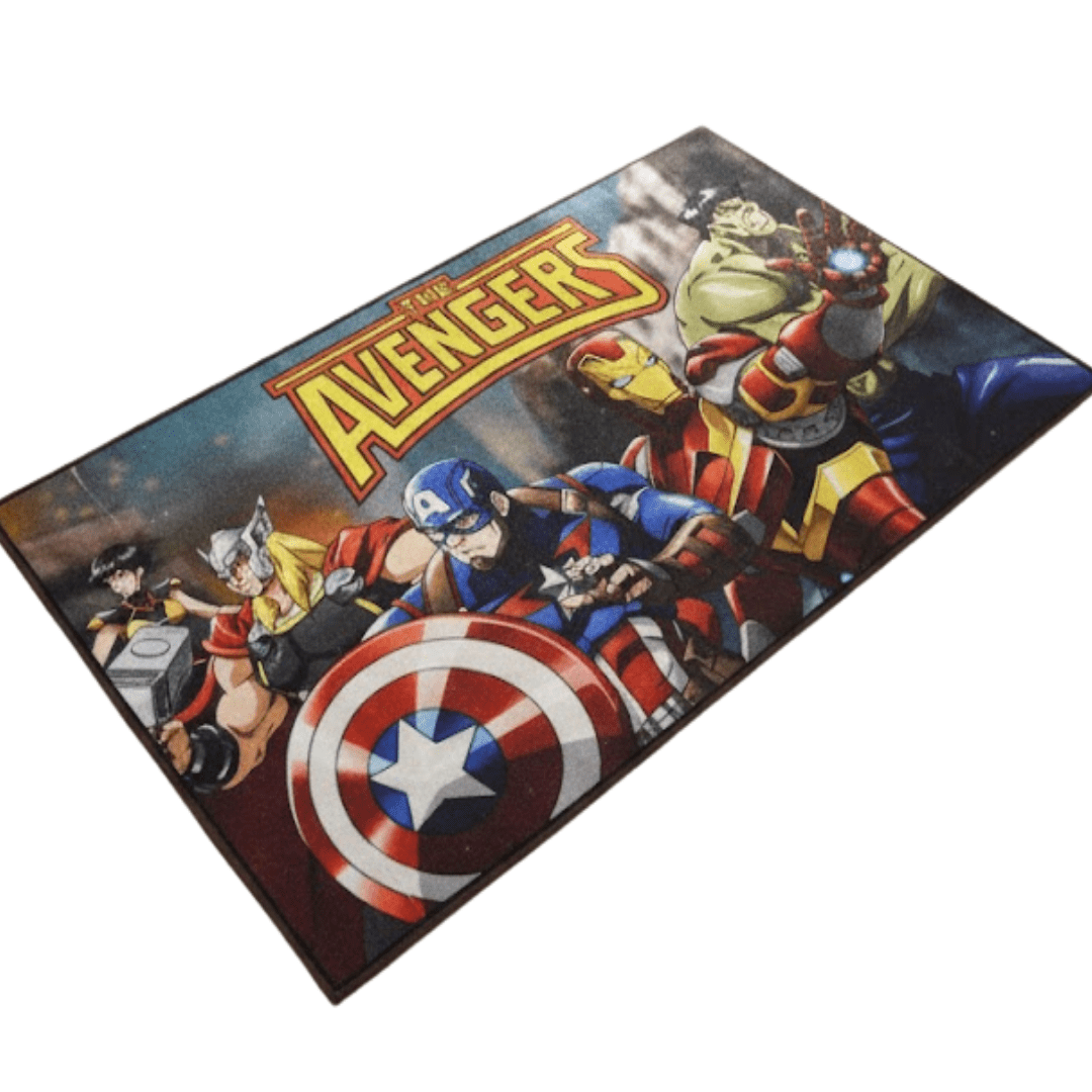 Avengers Themed Kids Carpet(90x150cm) by Athom Living - Athom Living