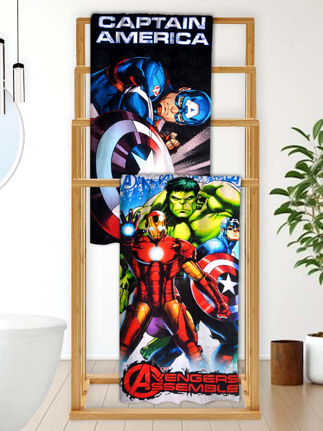 Captain America Kids Towel