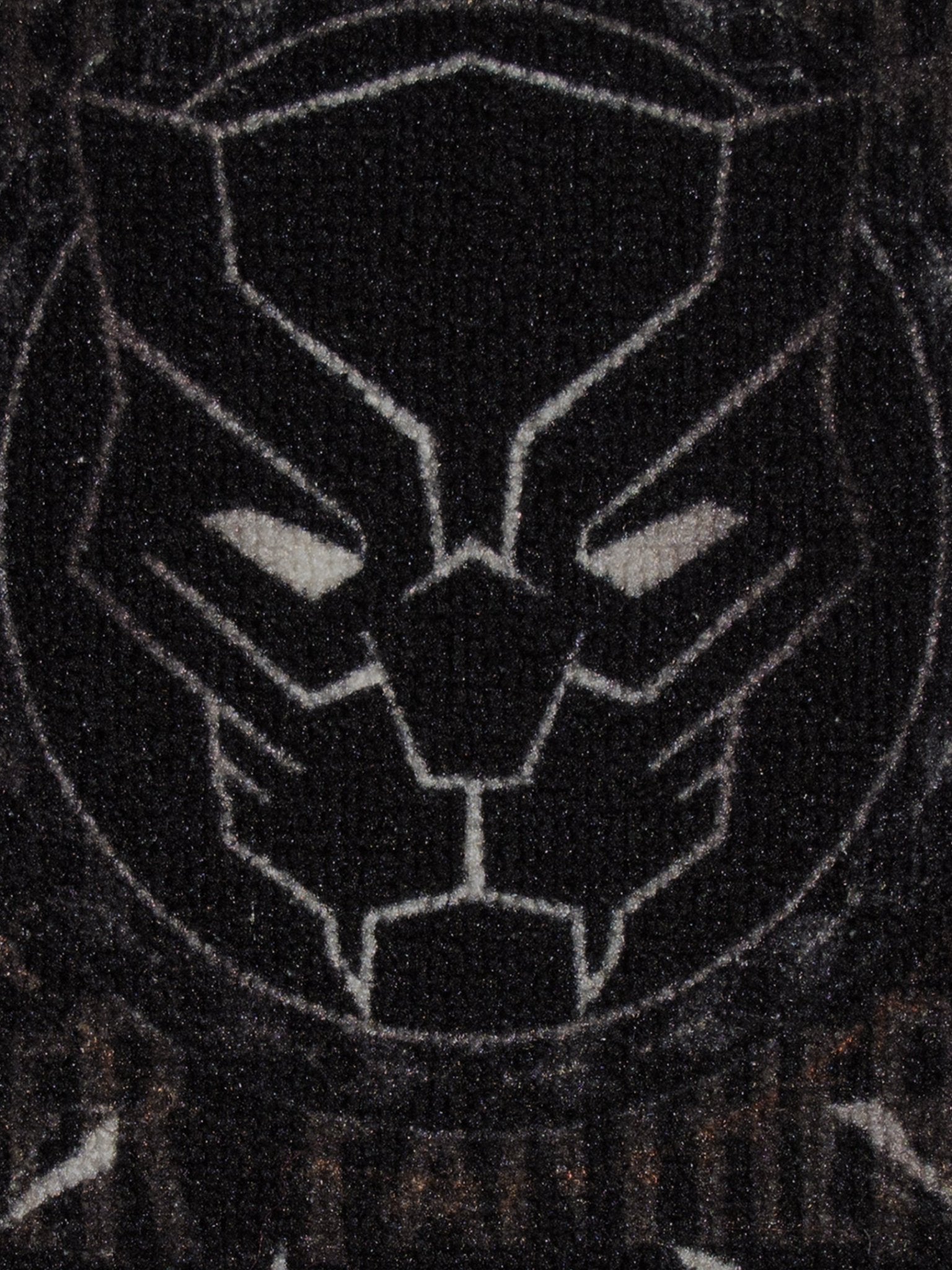 Black Panther Wakanda Forever Kids Bathmat Combo - Pack of 2 By Athom Living - Athom Living