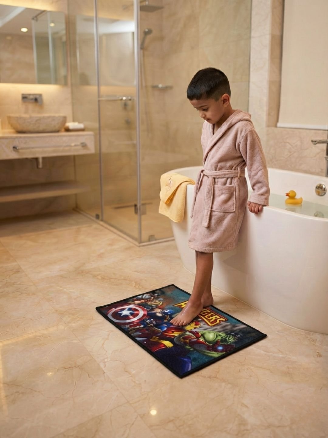Buy Kids Avengers Runner Carpet and Get Kids Avengers Bathmat Free - Athom Living