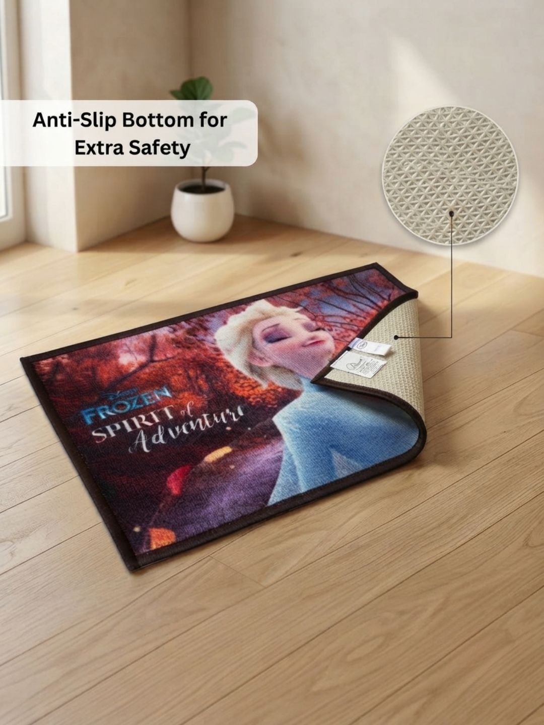 Buy Kids Disney Frozen Carpet and Get Kids Disney Frozen Bathmat Free | Pink - Athom Living