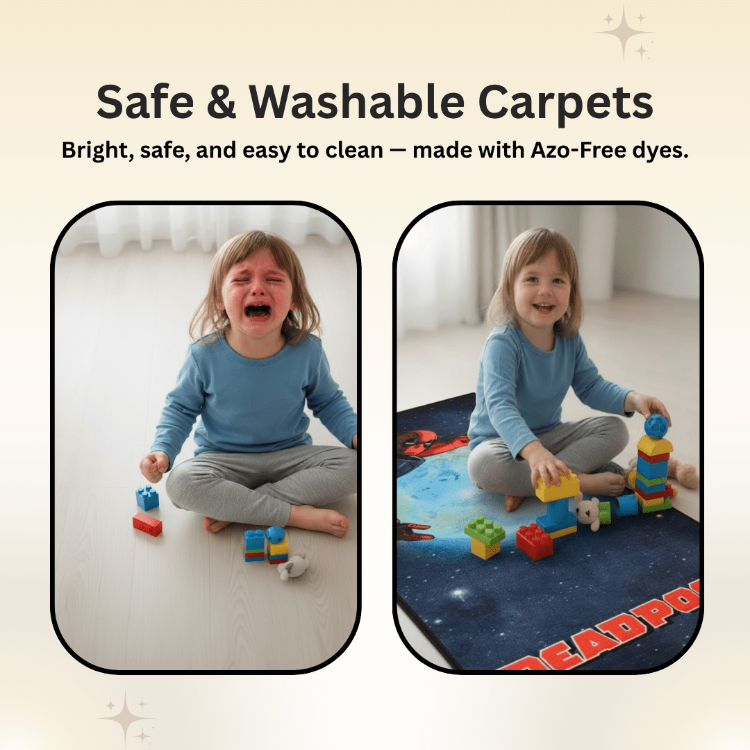 DeadPool Themed Runner Carpet(60x140 cm) by Athom Living - Athom Living