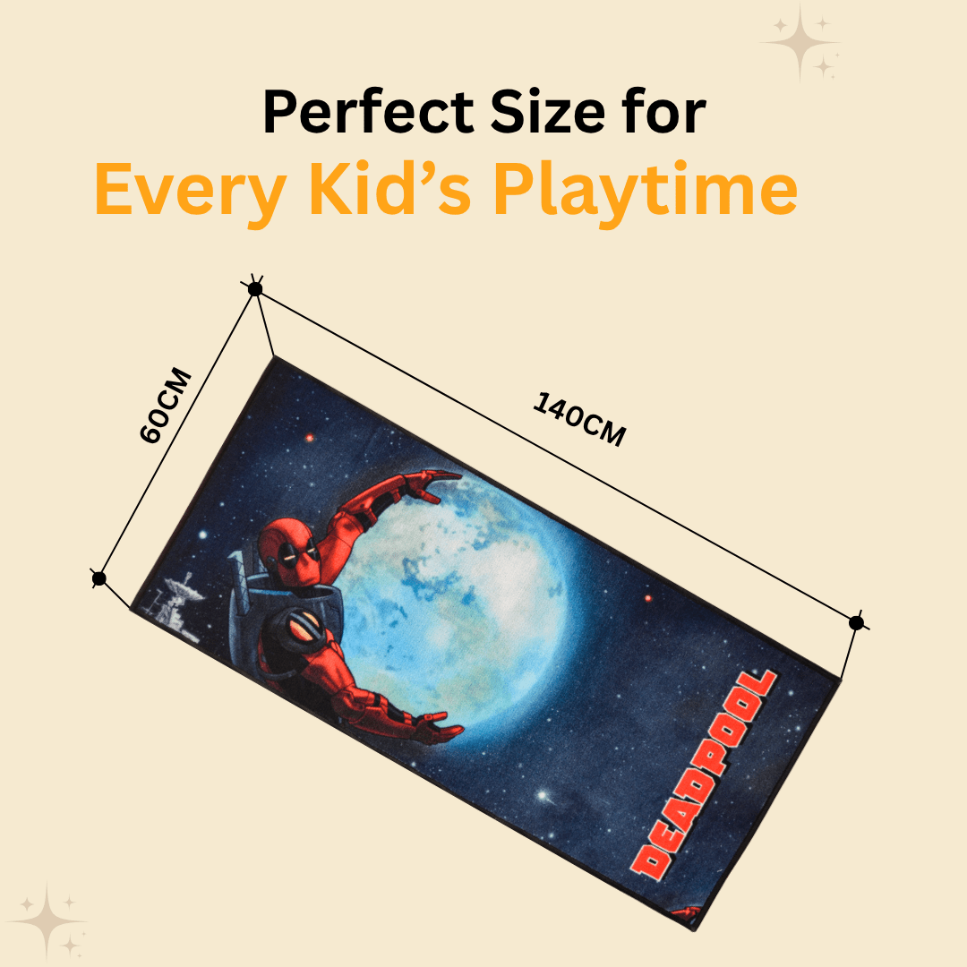 DeadPool Themed Runner Carpet(60x140 cm) by Athom Living - Athom Living