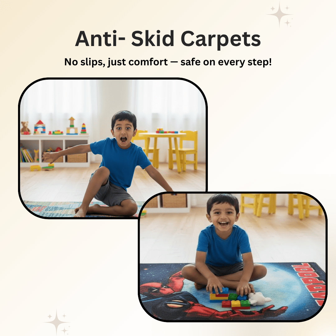 DeadPool Themed Runner Carpet(60x140 cm) by Athom Living - Athom Living