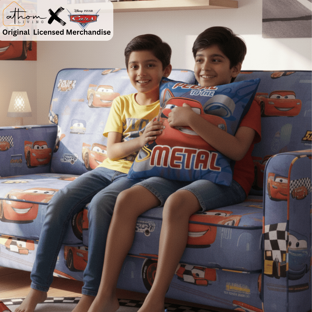 Disney Cars Filled Cushion – Stylish & Vibrant Décor by Athom Living - Athom Living