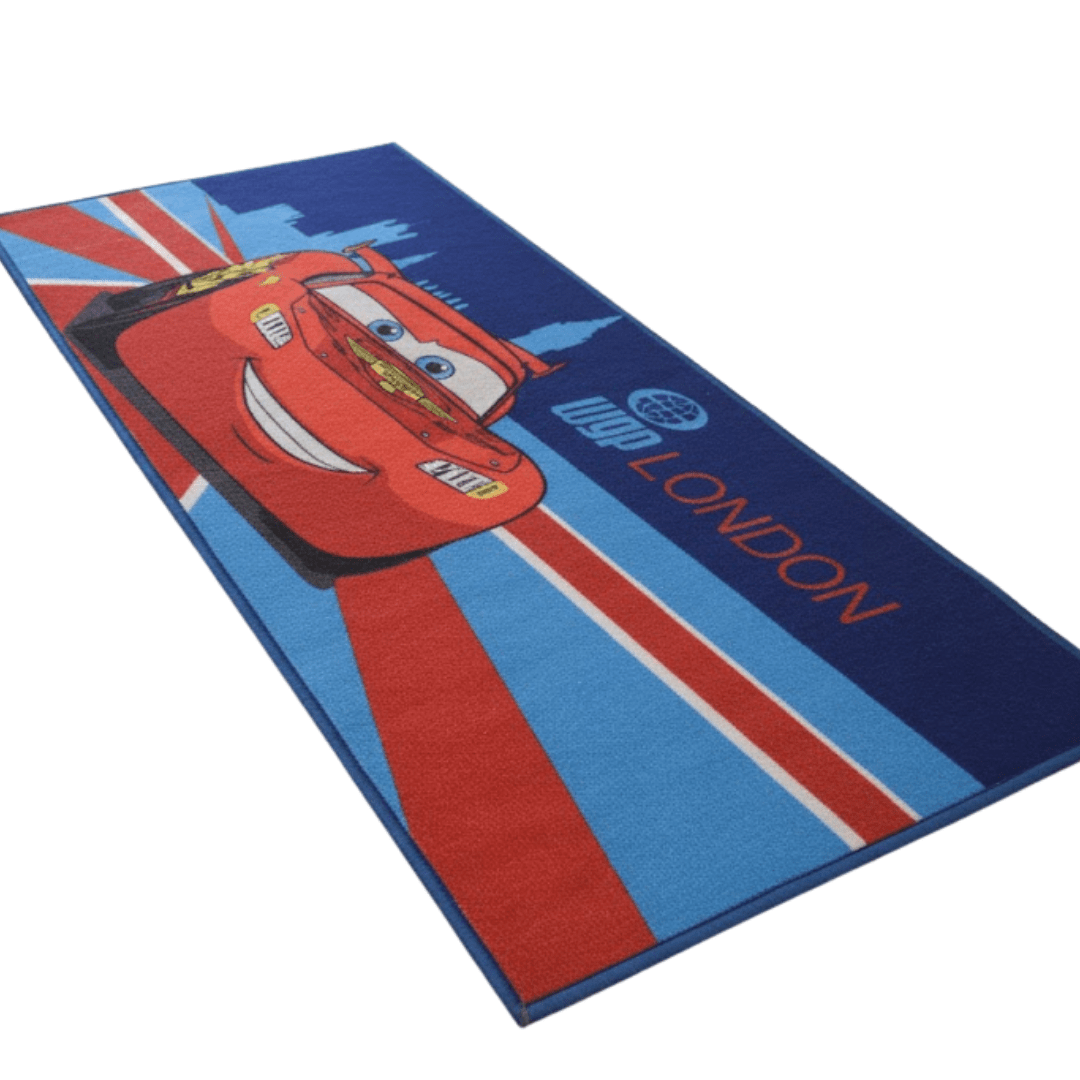 Disney Cars Themed Kids Runner Carpet(60x140 cm) by Athom Living - Athom Living