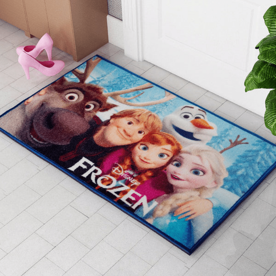 Disney Frozen Adventures Begin Here Kids Antislip Bathmat by Athom Living - Athom Living