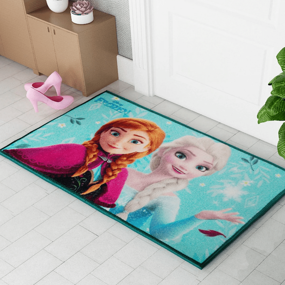 Disney Frozen Anna & Elsa "Magic and Adventure!" Anti - Slip Kids Bathmat by Athom Living - Athom Living