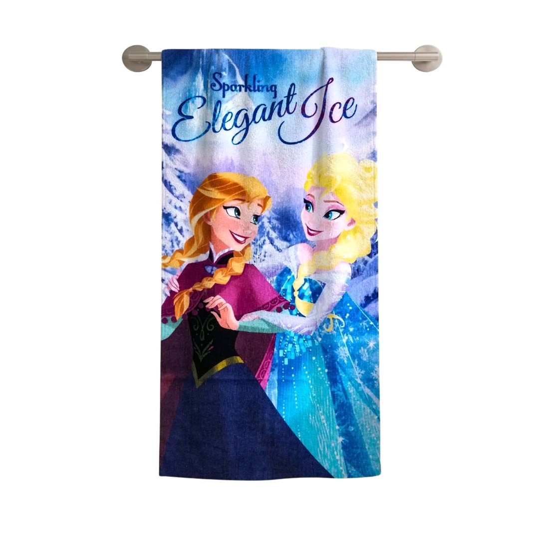 Disney Frozen Elegant Ice Kids Cotton Bath Towel by Athom Living - Athom Living
