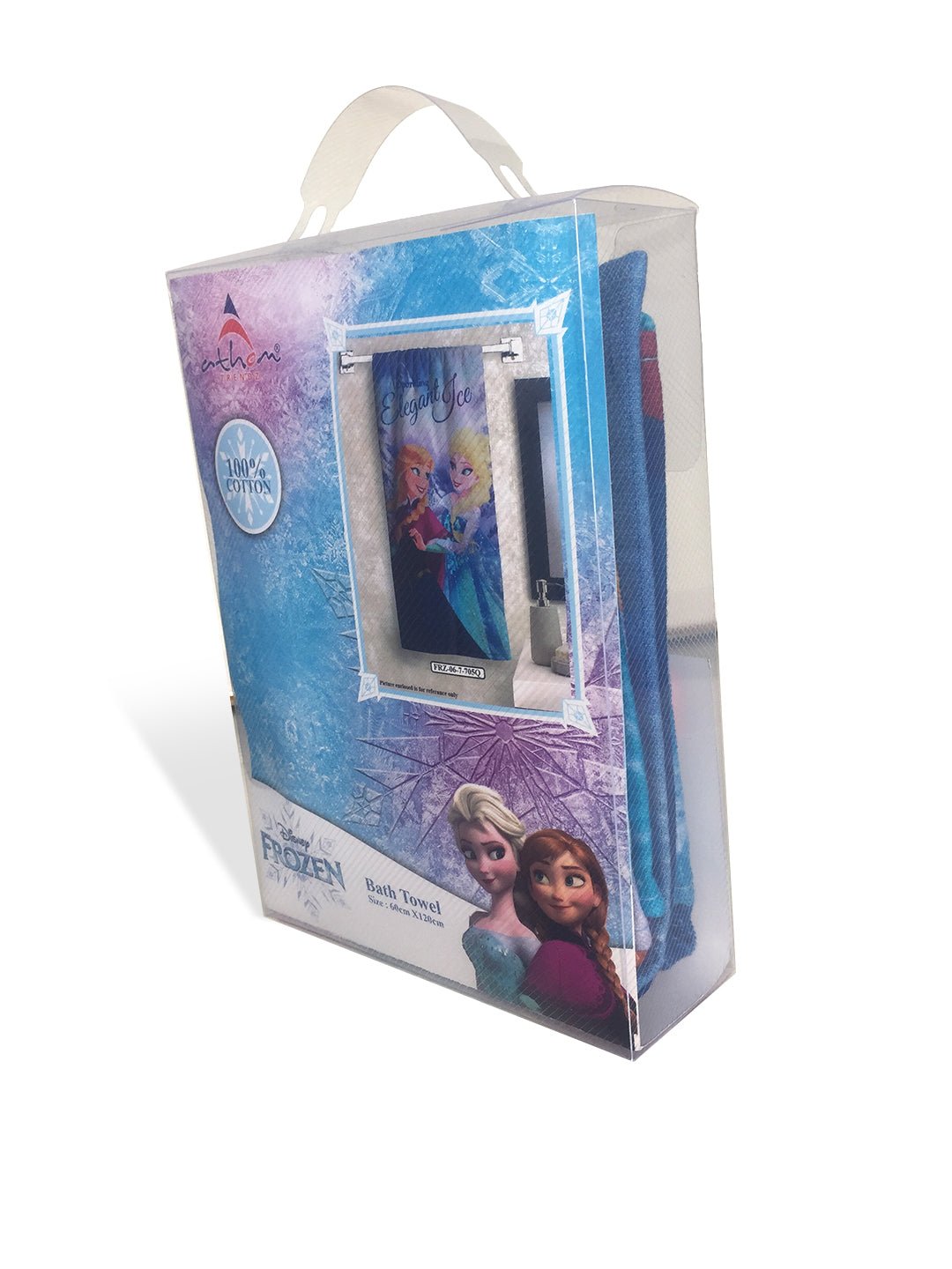 Disney Frozen Kids Bath Towel 350 GSM 60x120 cm - Athom Living