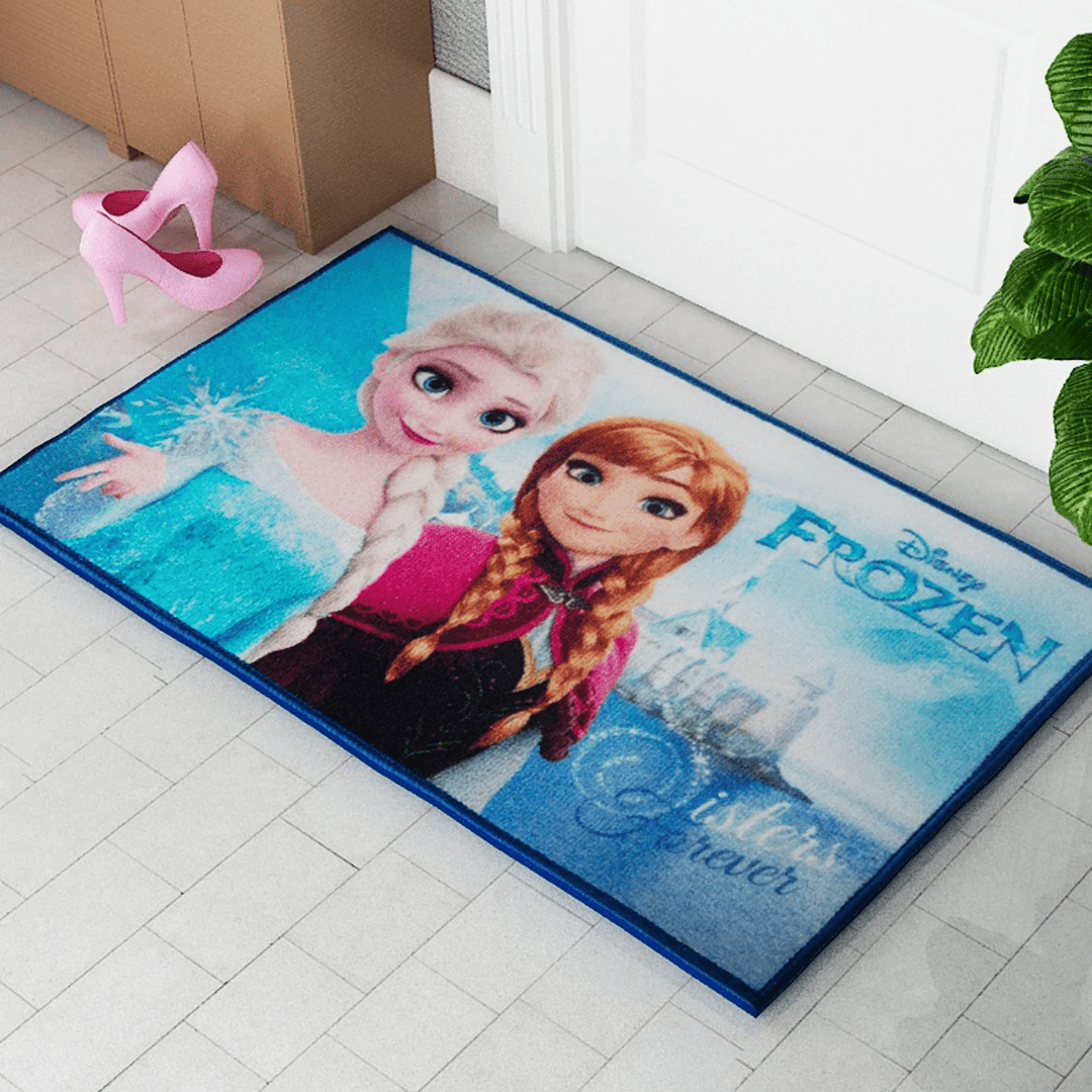 Disney Frozen Printed Elsa & Anna Kids Anti - Slip Bathmat by Athom Living - Athom Living