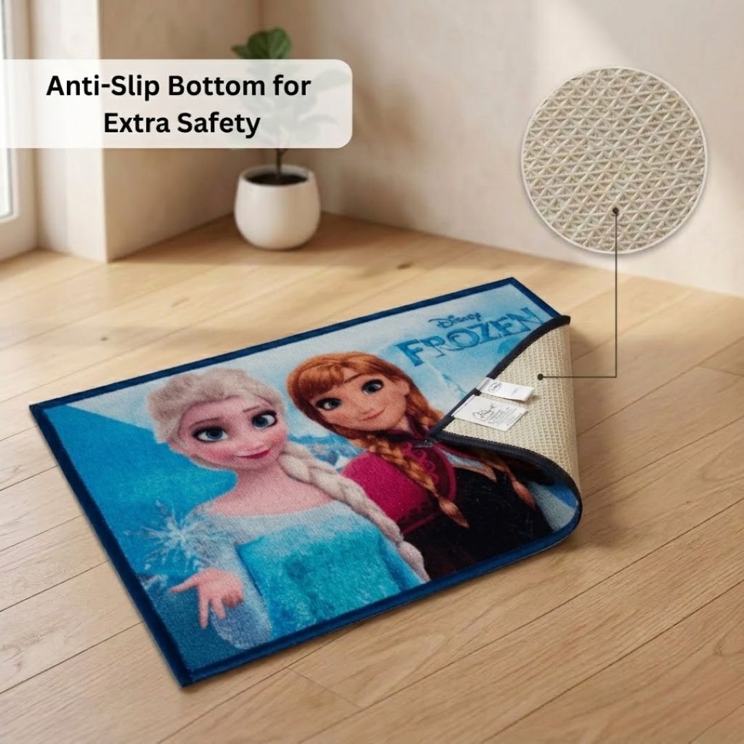 Disney Frozen Printed Elsa & Anna Kids Anti - Slip Bathmat by Athom Living - Athom Living
