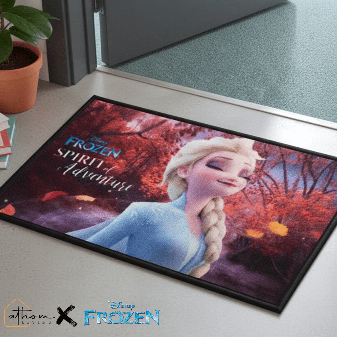 Disney Frozen Sprit of Adventure Kids Premium Bathmat by Athom Living - Athom Living