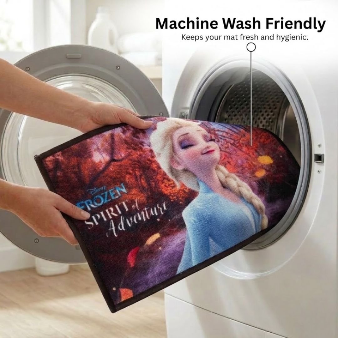 Disney Frozen Sprit of Adventure Kids Premium Bathmat by Athom Living - Athom Living