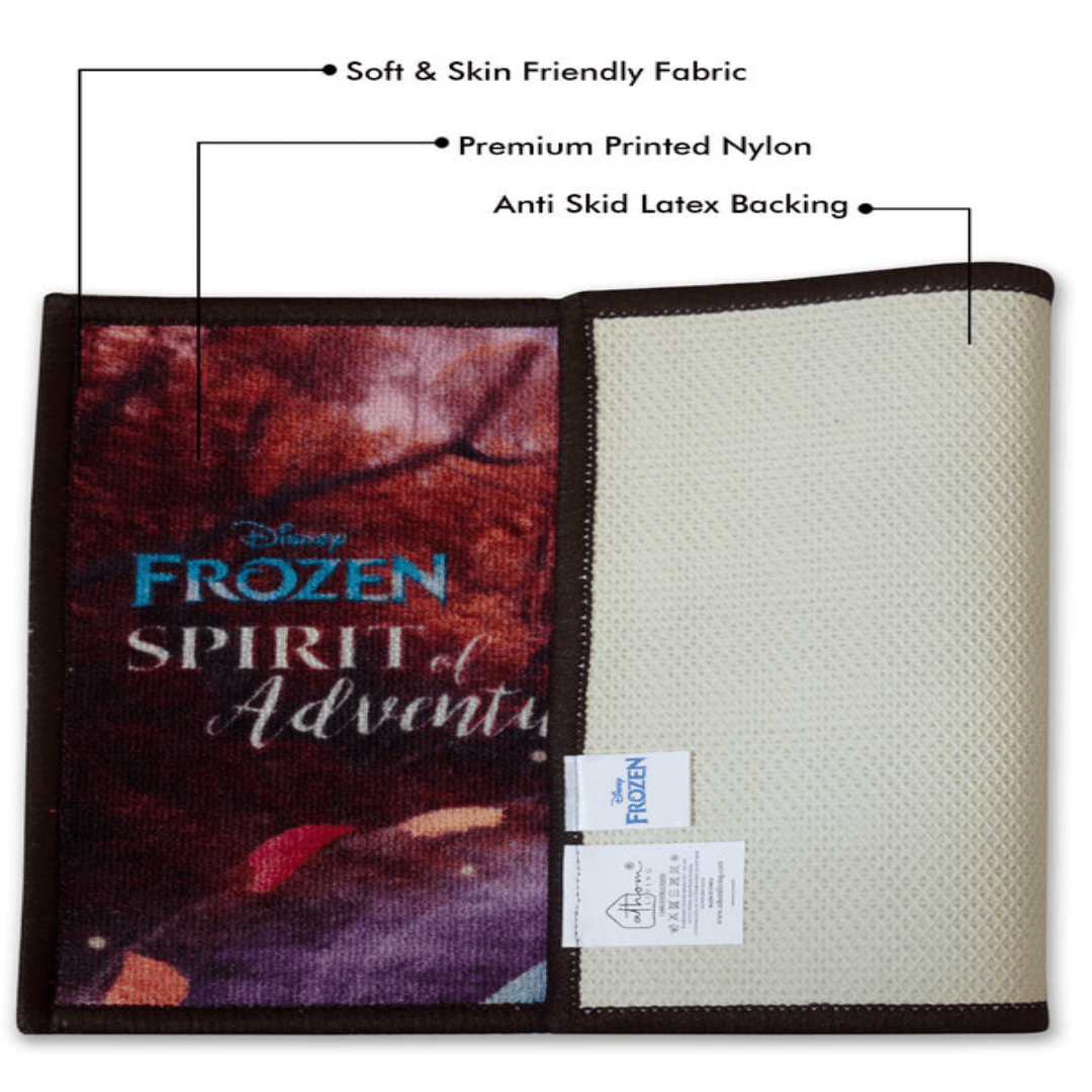 Disney Frozen Sprit of Adventure Kids Premium Bathmat by Athom Living - Athom Living