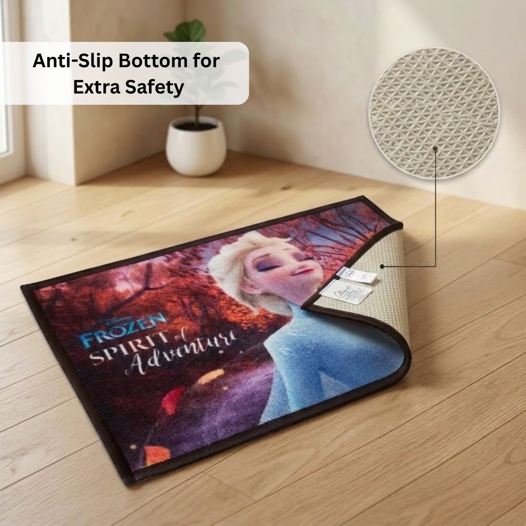 Disney Frozen Sprit of Adventure with Frozen Sisters Kids Bathmat Pack of 2 by Athom Living - Athom Living