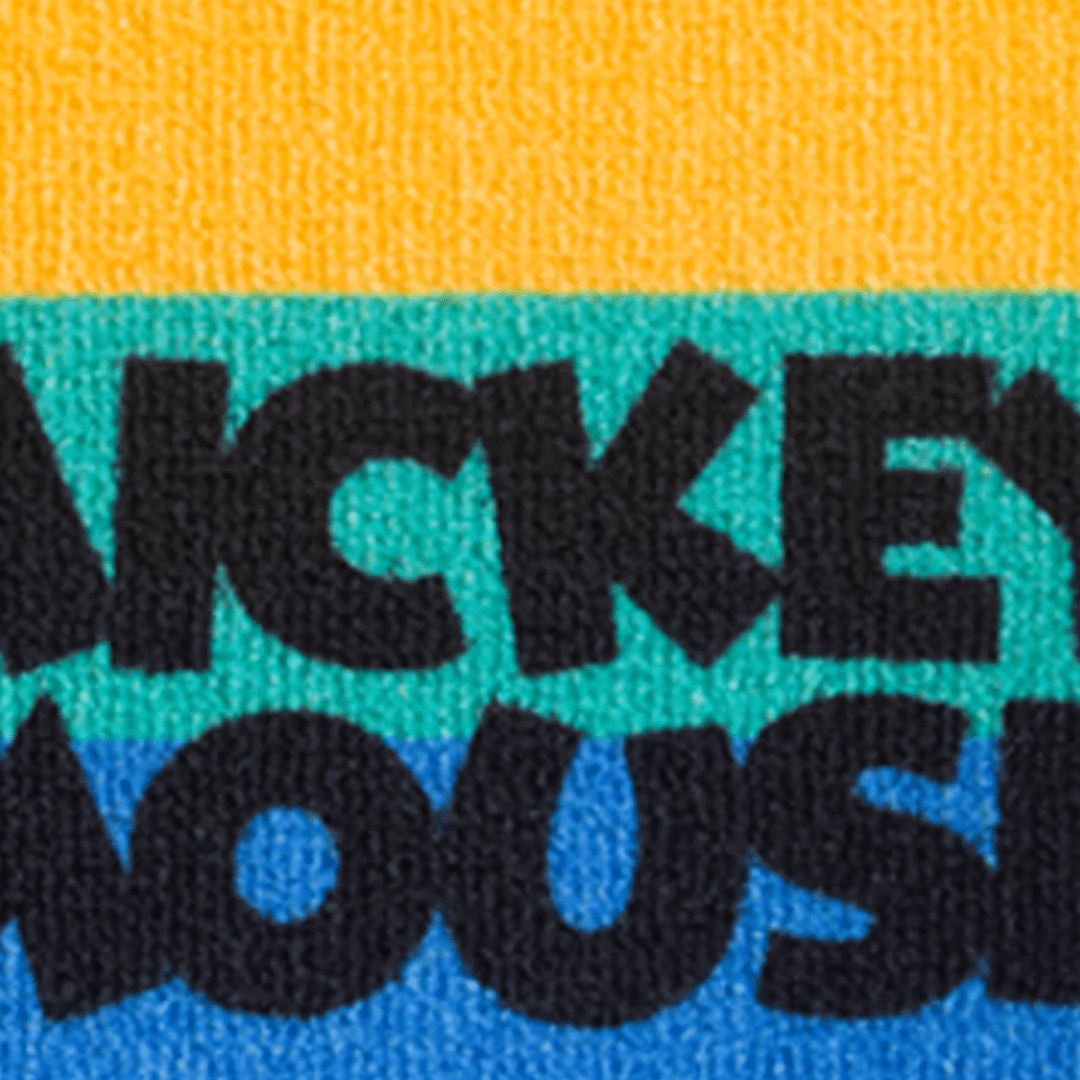 Disney Mickey Mouse “Big ears, bigger fun” Anti - Slip Kids Bathmat by Athom Living - Athom Living