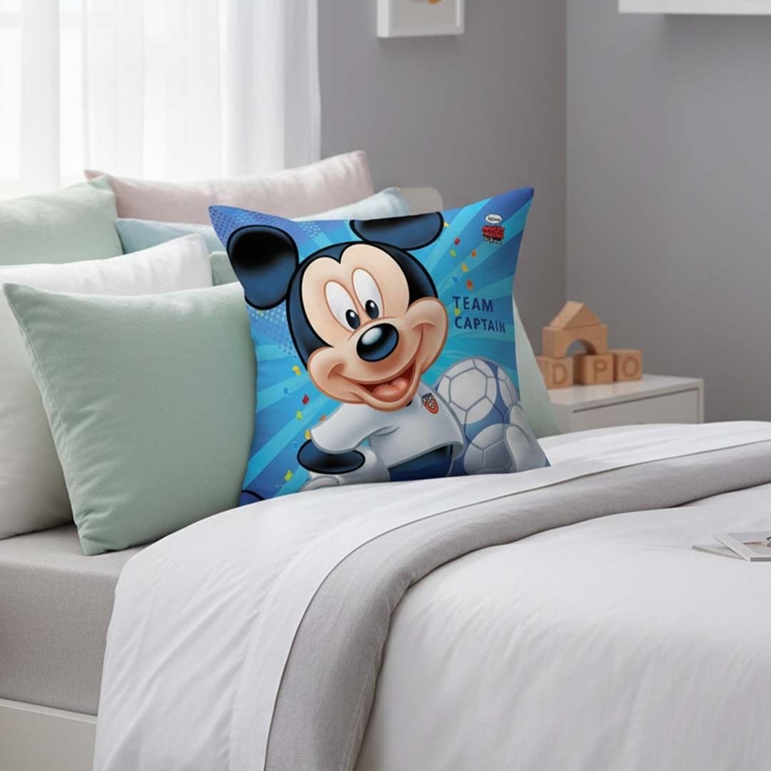 Disney Mickey Mouse Cushion Cover 16x16 /40x40cm - Athom Living