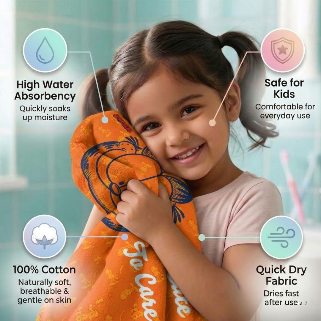 Disney Mickey Mouse & Garfield Kids Bath Towel Pack by Athom Living - Athom Living