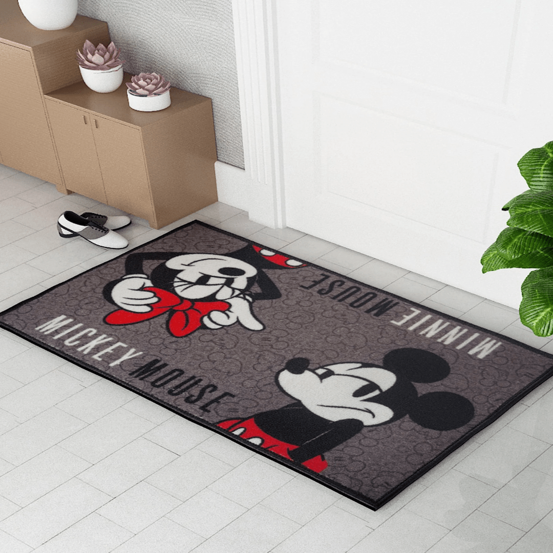 Disney "Mickey Mouse & Minnie Mouse" Anti - Slip Kids Bathmat by Athom Living - Athom Living