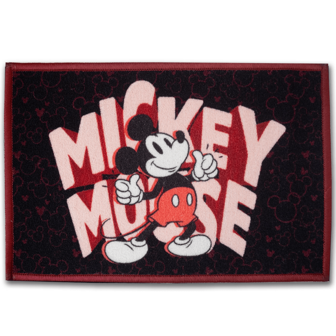 Disney Mickey Mouse “Smiles made magical.” Anti - Slip Kids Bathmat by Athom Living - Athom Living