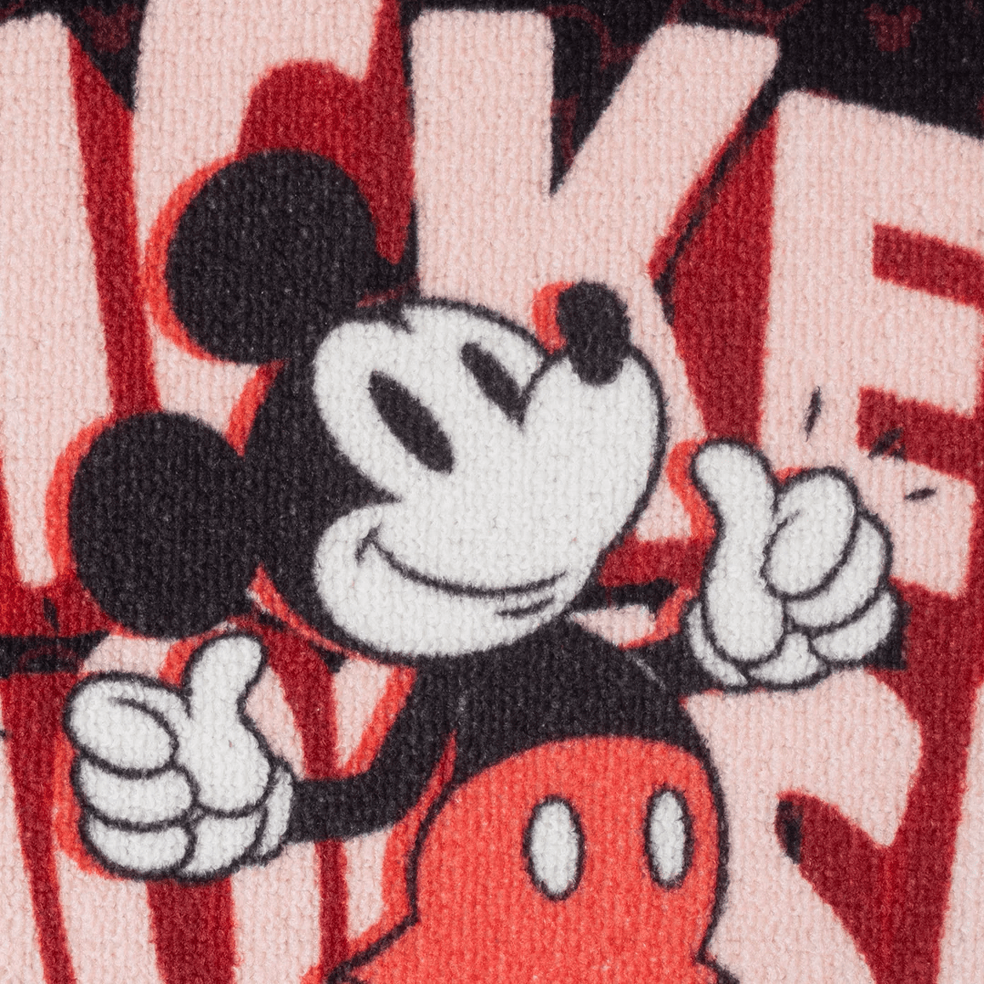 Disney Mickey Mouse “Smiles made magical.” Anti - Slip Kids Bathmat by Athom Living - Athom Living