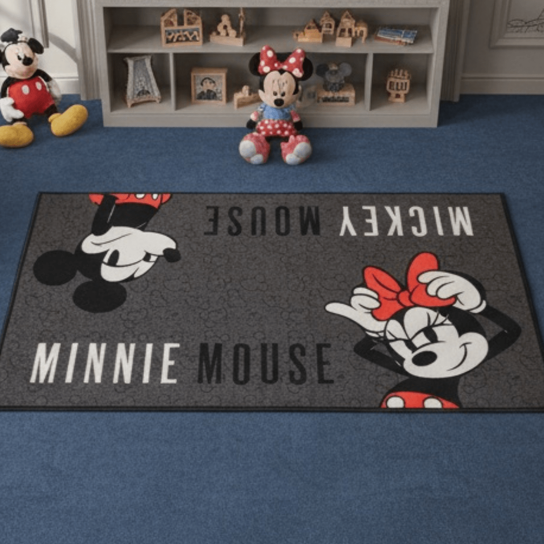 Disney Mickey Mouse themed Room Carpet (90x150 cm) by Athom Living - Athom Living