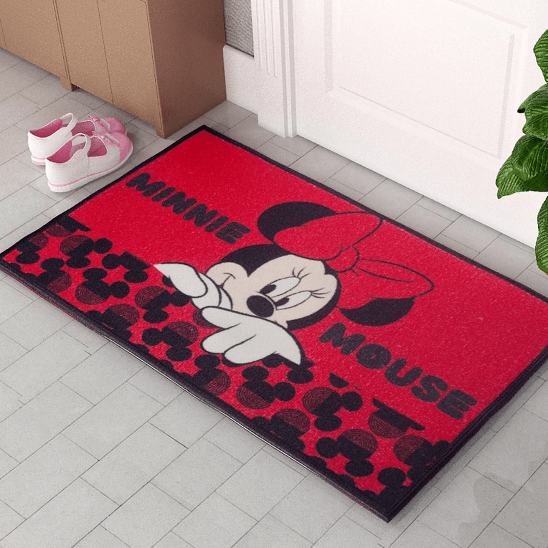 Disney Minnie Mouse "Style your home the Minnie way" Anti - Slip Kids Bathmat by Athom Living - Athom Living