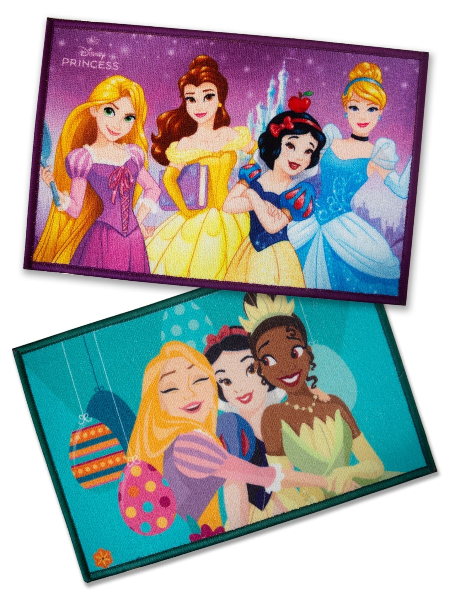 Disney Princess Kids Bathmat Combo - Pack of 2 by Athom Living - Athom Living
