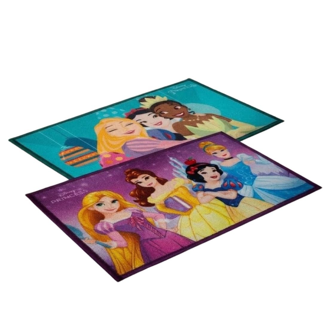 Disney Princess Kids Bathmat Combo - Pack of 2 by Athom Living - Athom Living