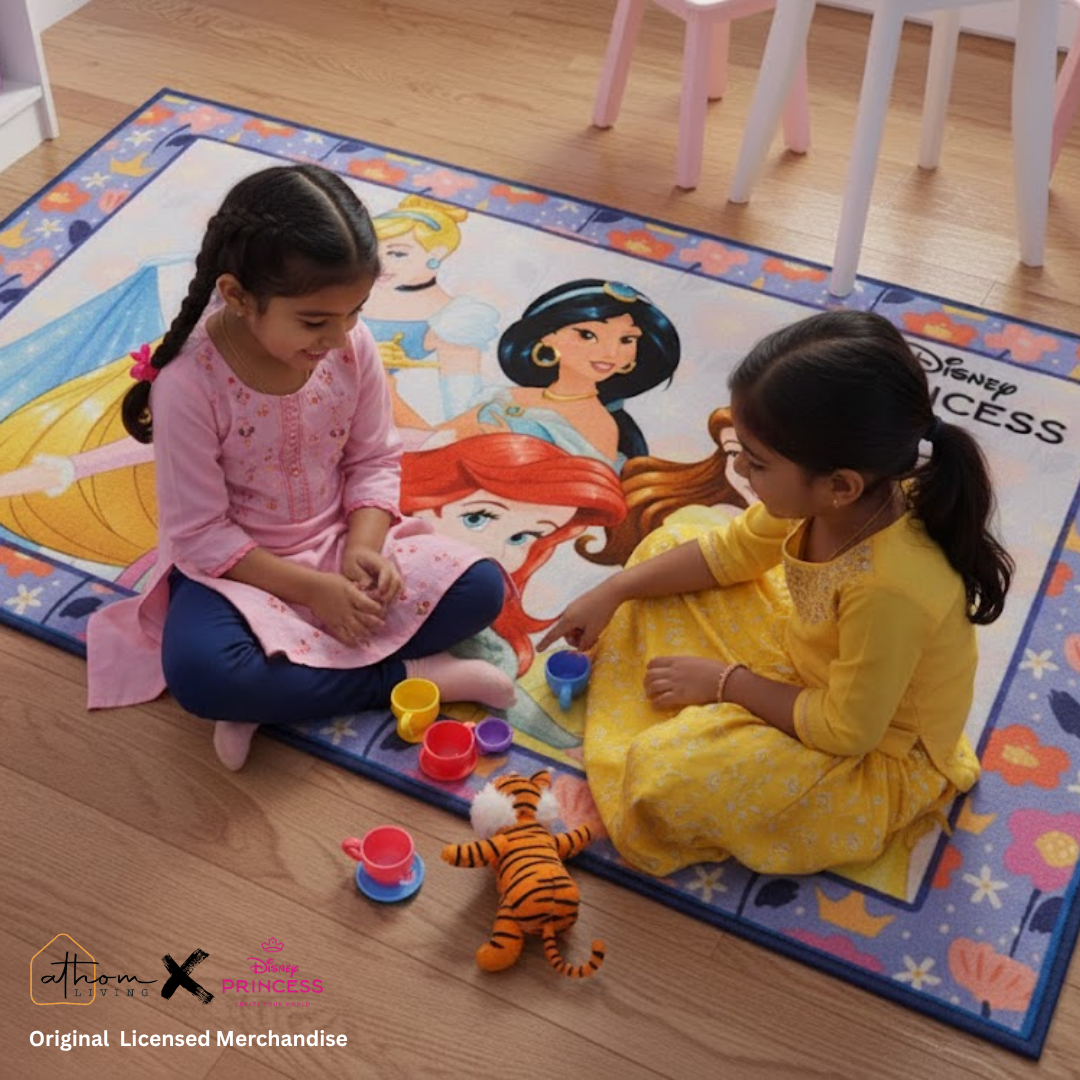 Disney Princess themed Carpet (90x150 cm) by Athom Living - Athom Living