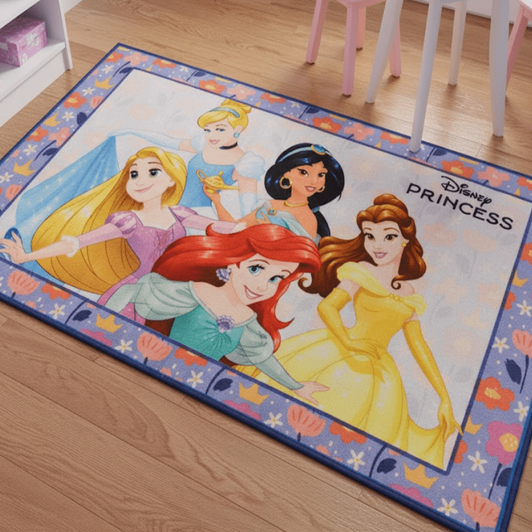 Disney Princess themed Carpet (90x150 cm) by Athom Living - Athom Living