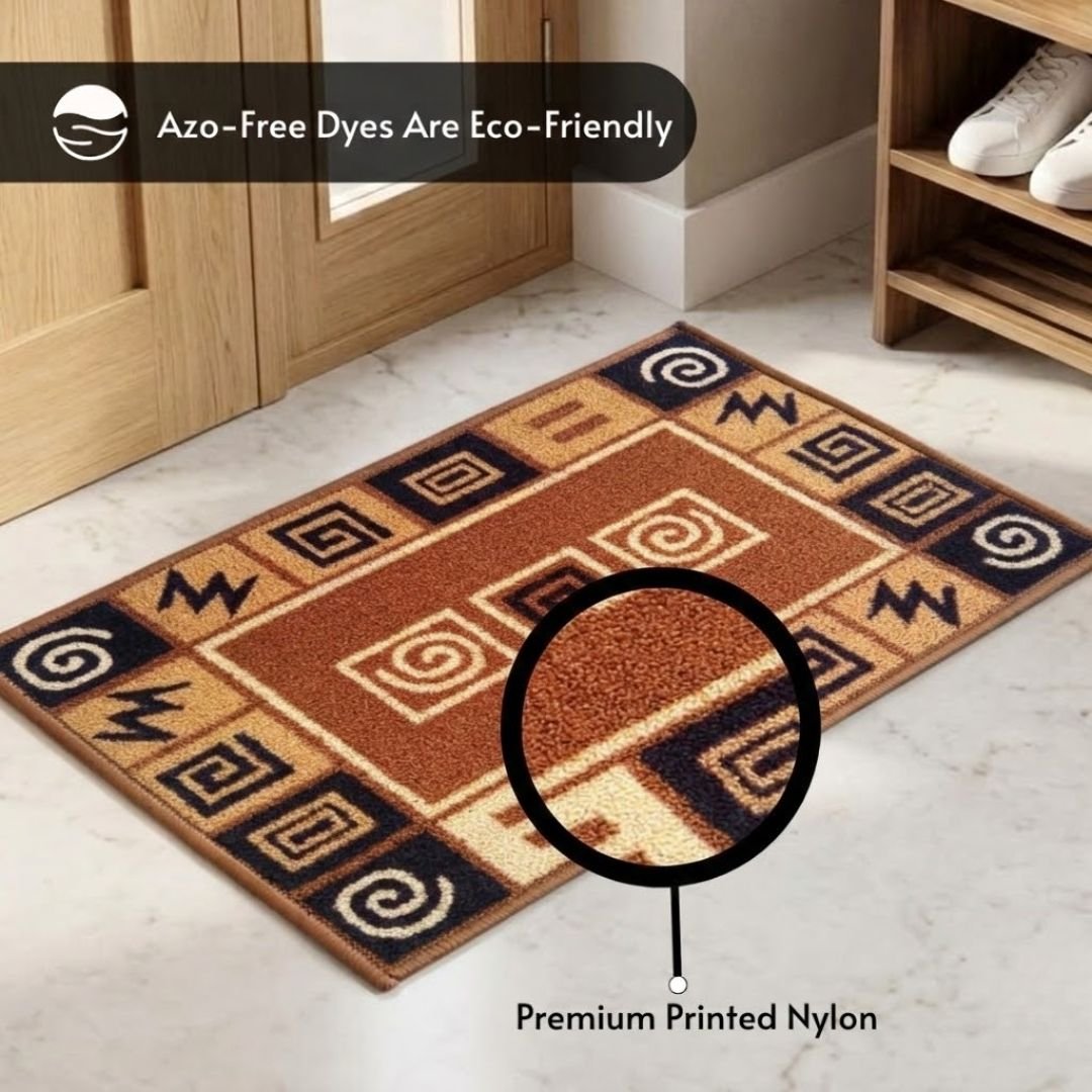 Eazy Home Premium Beige Anti Skid Doormat by Athom Living - Athom Living