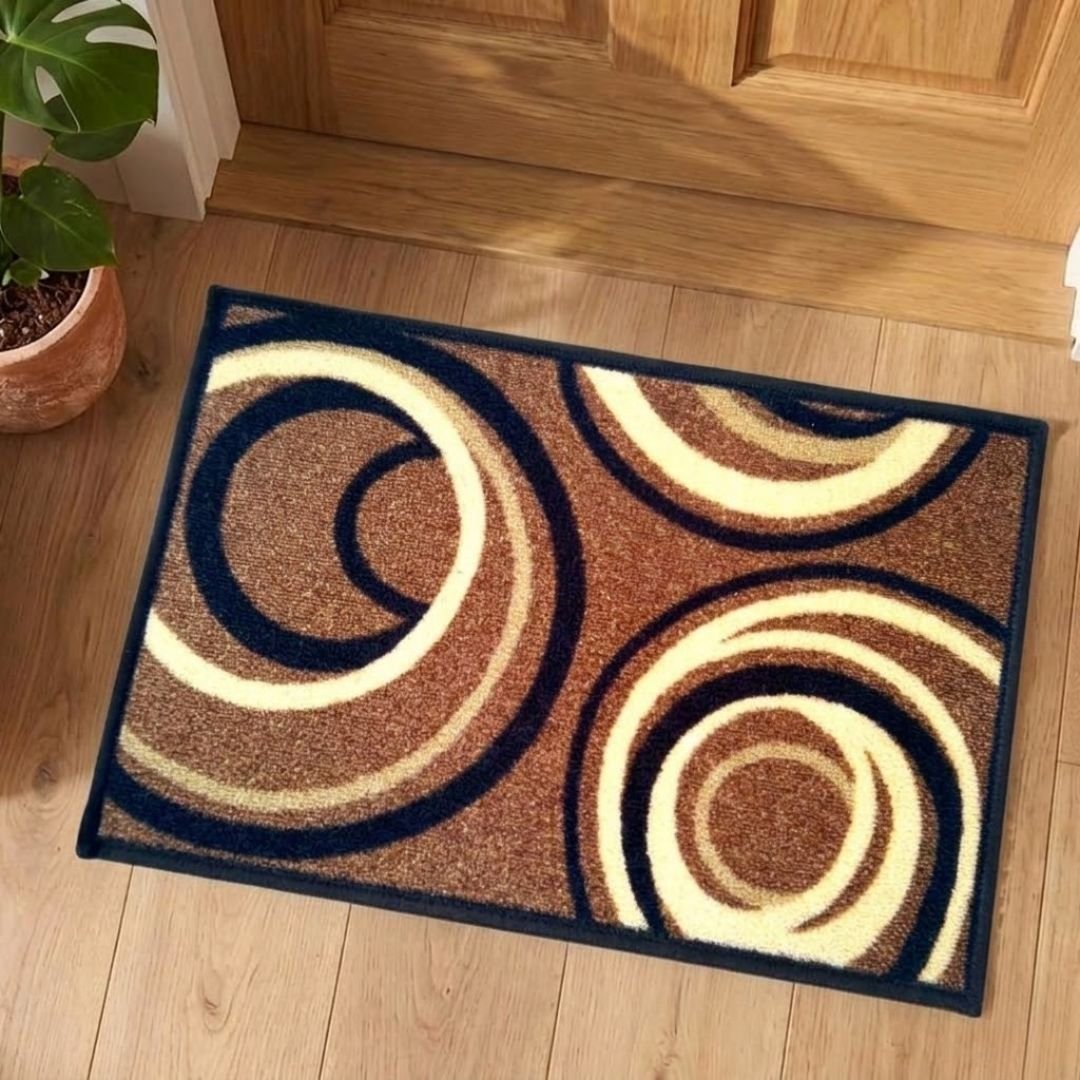 Eazy Home Premium Beige Anti - Slip Door Mat by Athom Living - Athom Living