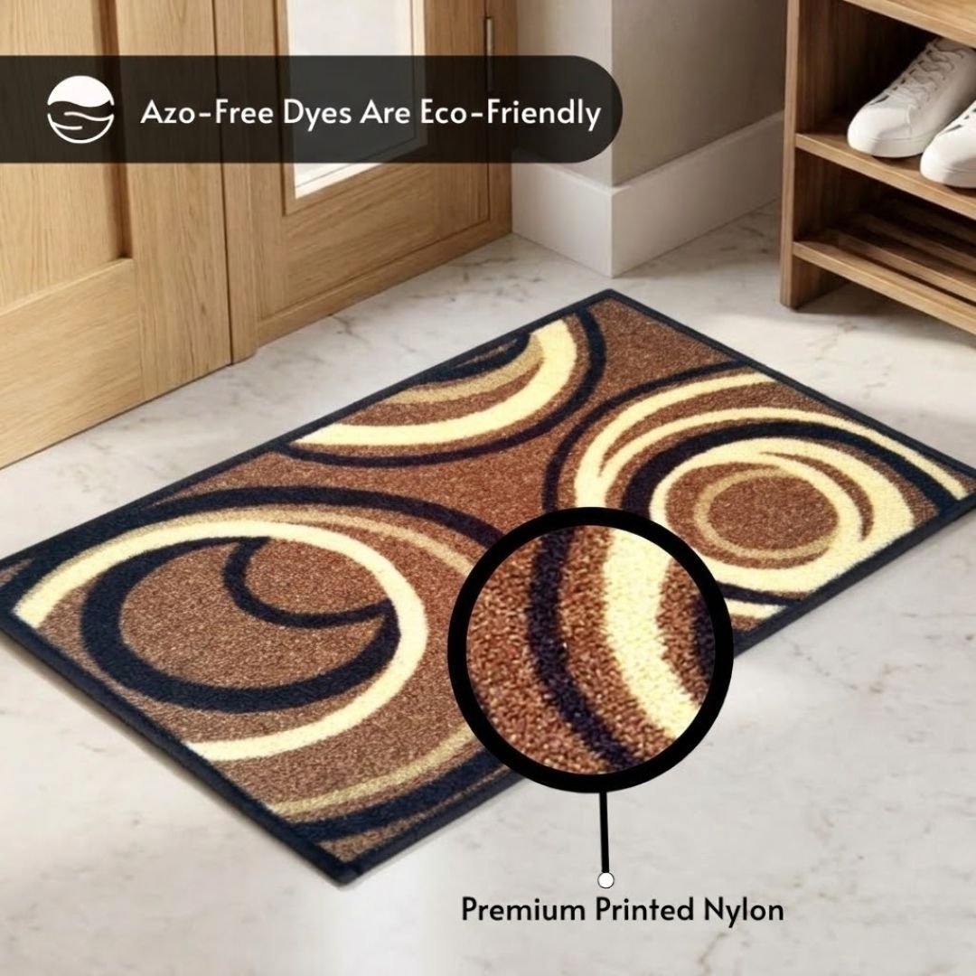 Eazy Home Premium Beige Anti - Slip Door Mat by Athom Living - Athom Living