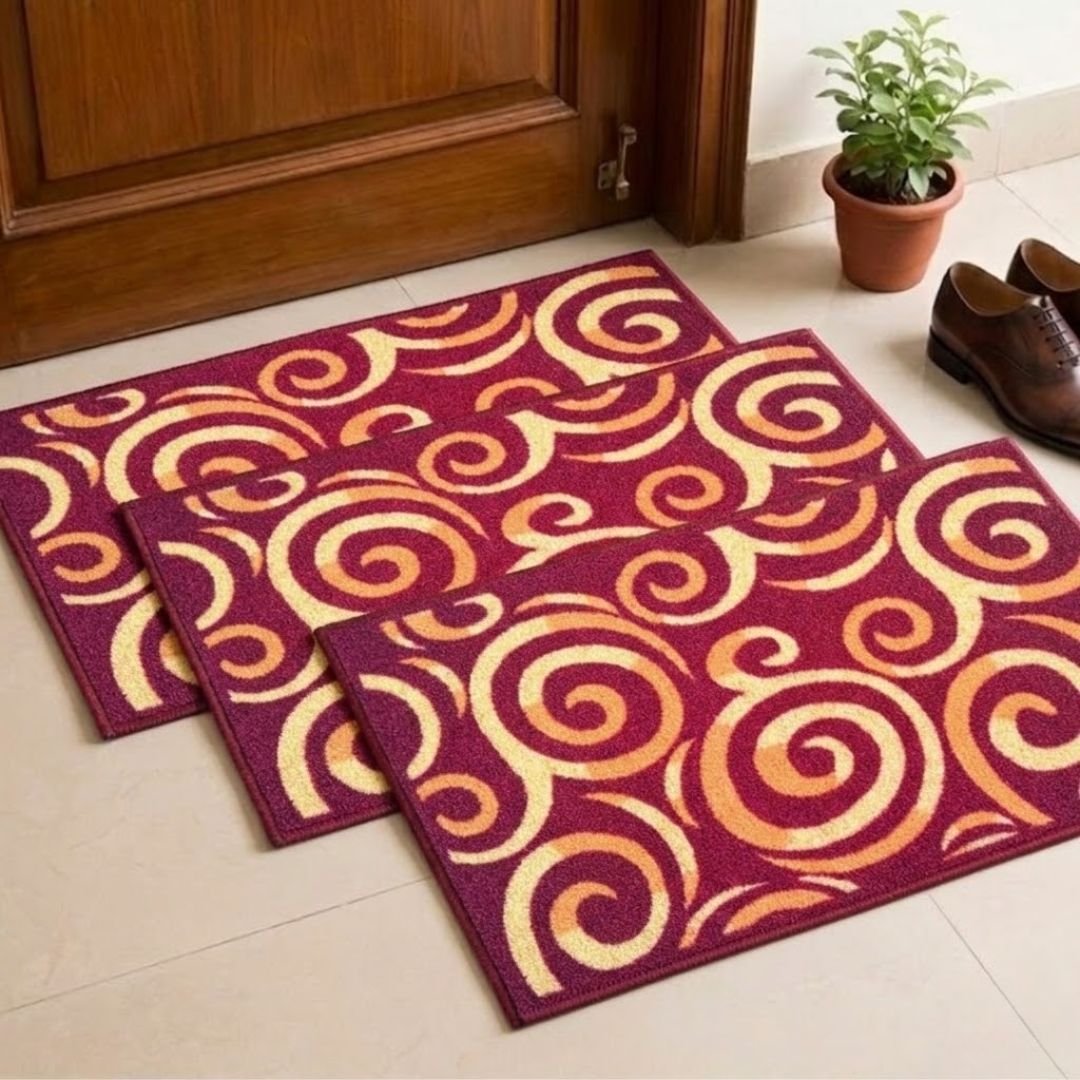 Eazy Home Premium Beige Anti Slip Doormat by Athom Living - Athom Living