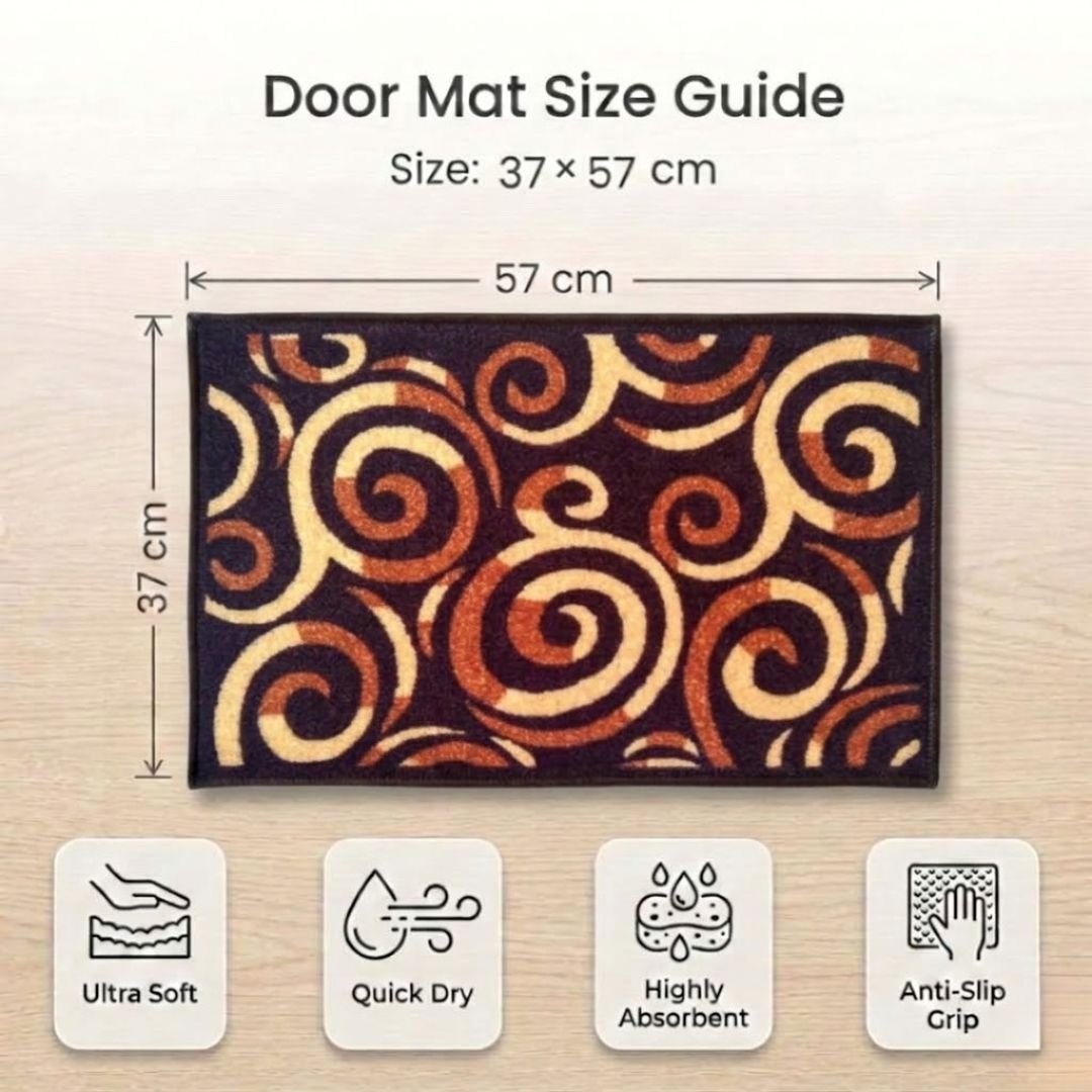 Eazy Home Premium Beige Doormat by Athom Living - Athom Living