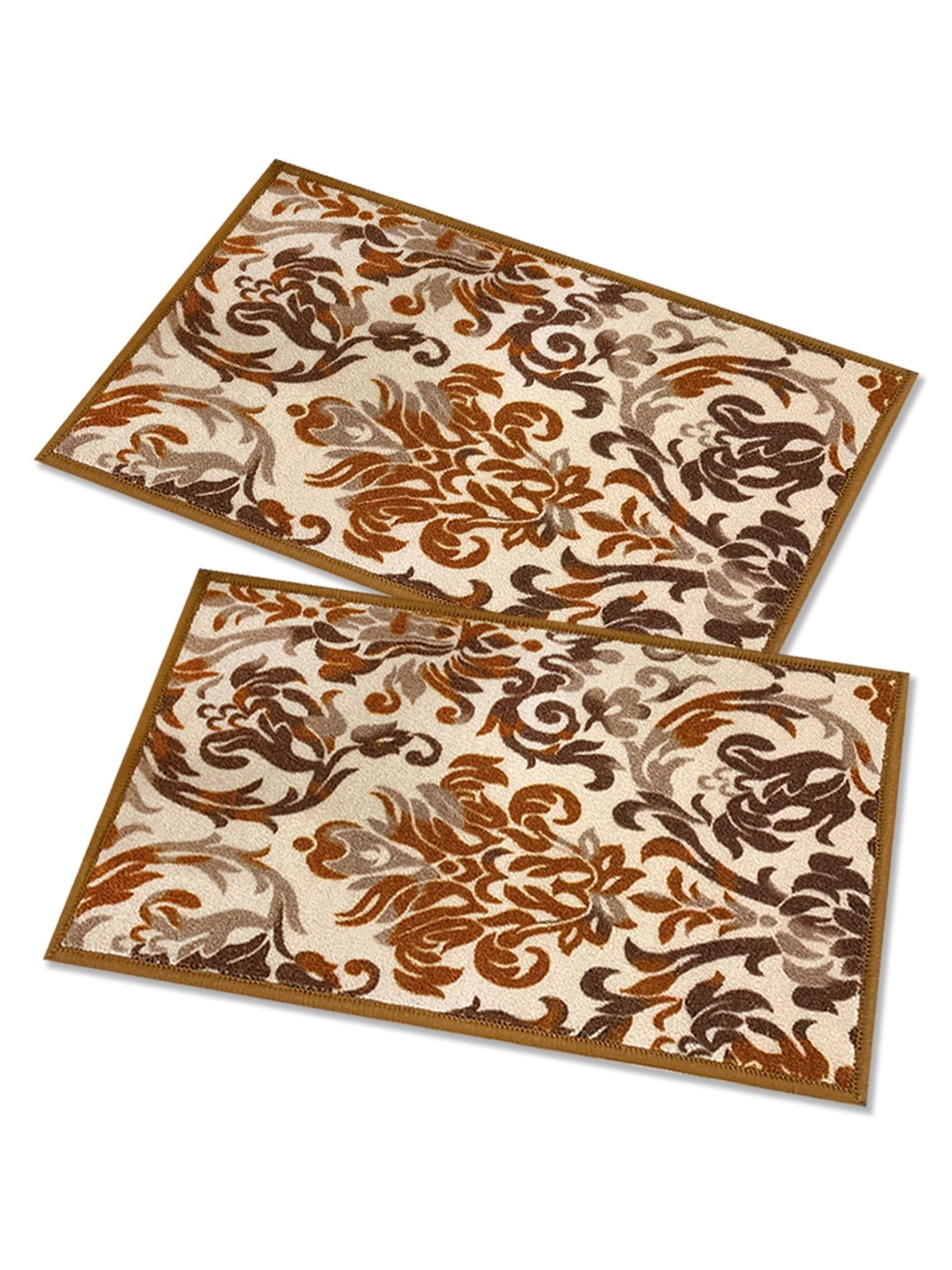 Elegance Premium Anti Slip Printed Door Mat Pack of 2 by Athom Living - Athom Living