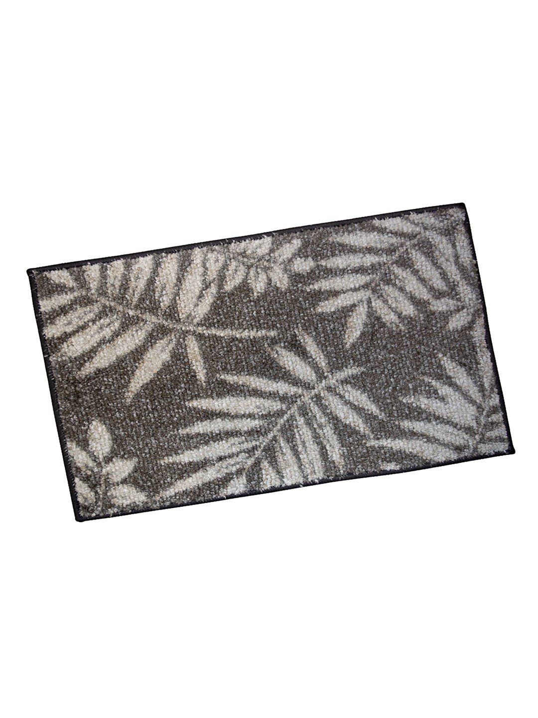 Grey Micro Soft Anti - Slip Designer Bath Mat by Athom Living - Athom Living