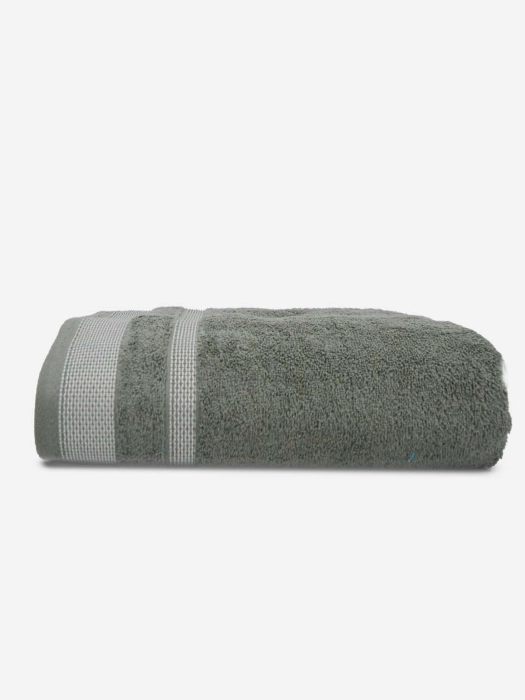 Grey Premium 500GSM Cotton Bath Towel by Athom Living - Athom Living