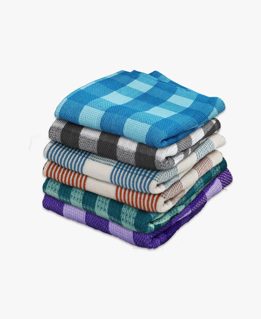 Light weight Premium Cotton Bath Towel (Pack of 6) by Athom Living - Athom Living